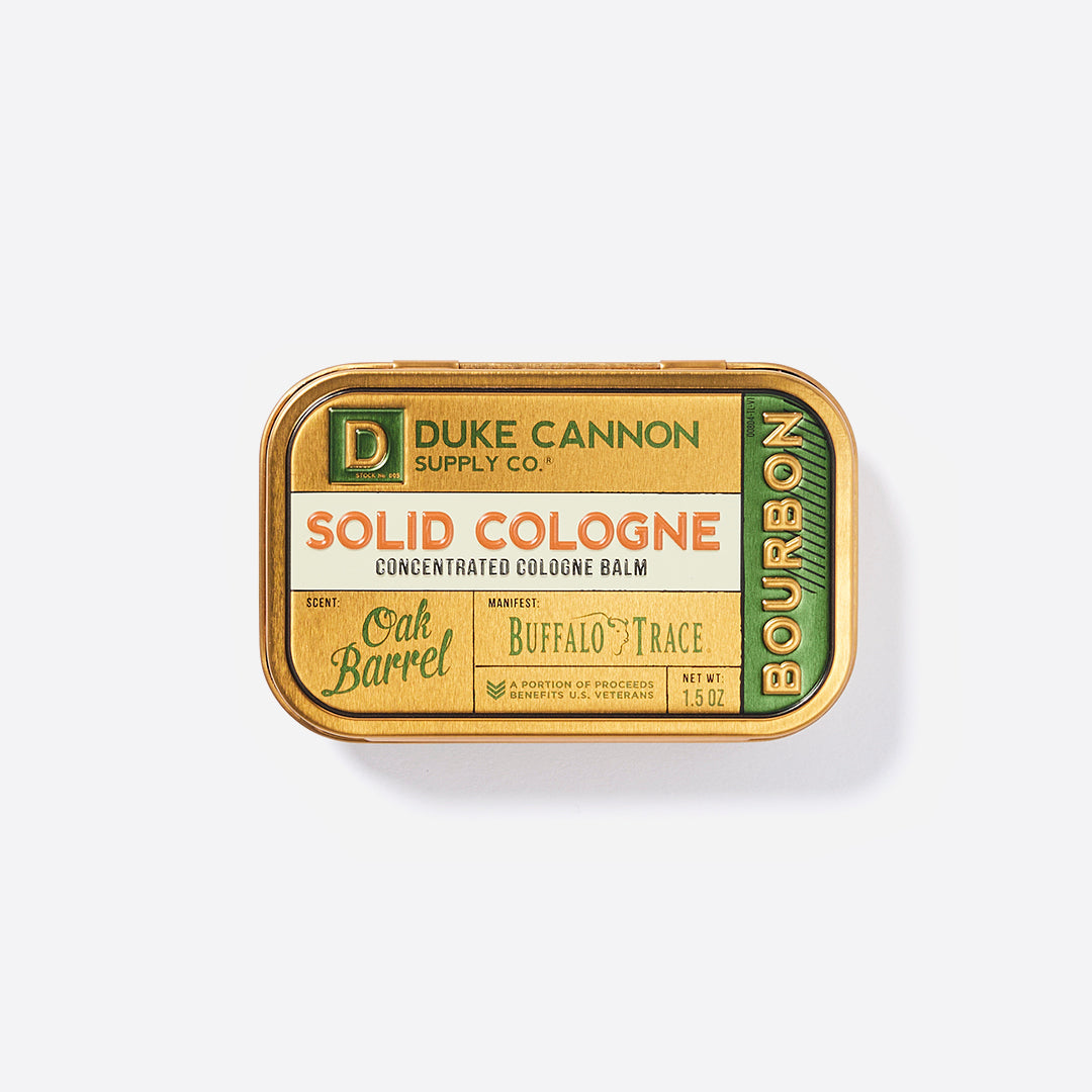 Solid Cologne - Bay Rum - Bourbon Top Smeller